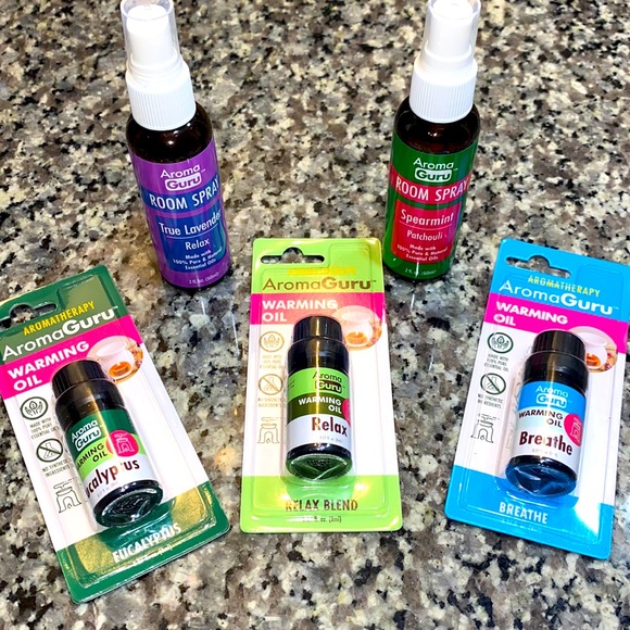 Aroma Guru Bath Aroma Guru All New Set Made By Guru Nanda Warming Oils And Room Sprays 0 Oil
